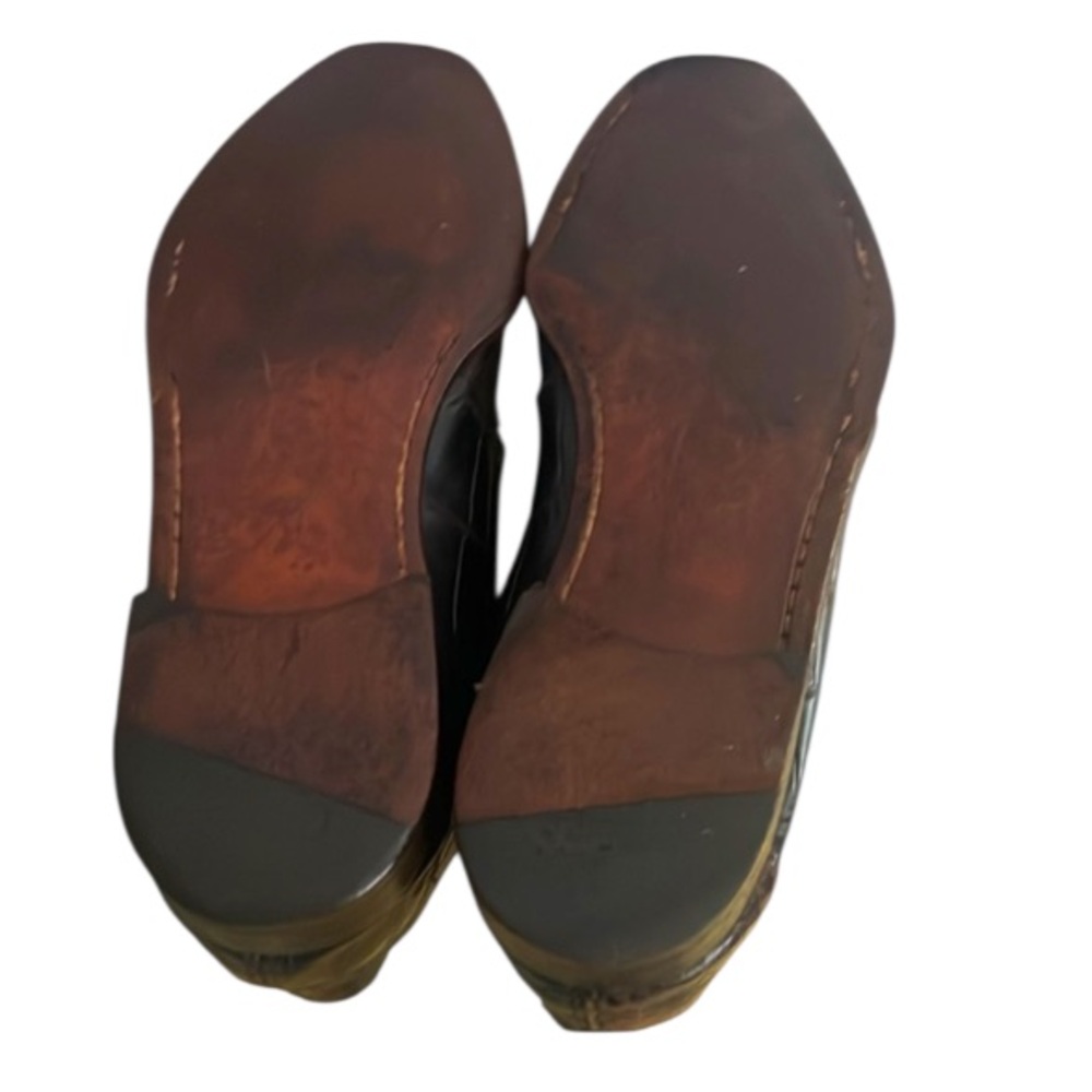 Authentic David Eden vintage designer crocodile leather dress shoes sz mens 11 - Picture 11 of 13